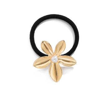 Set flower hair tail