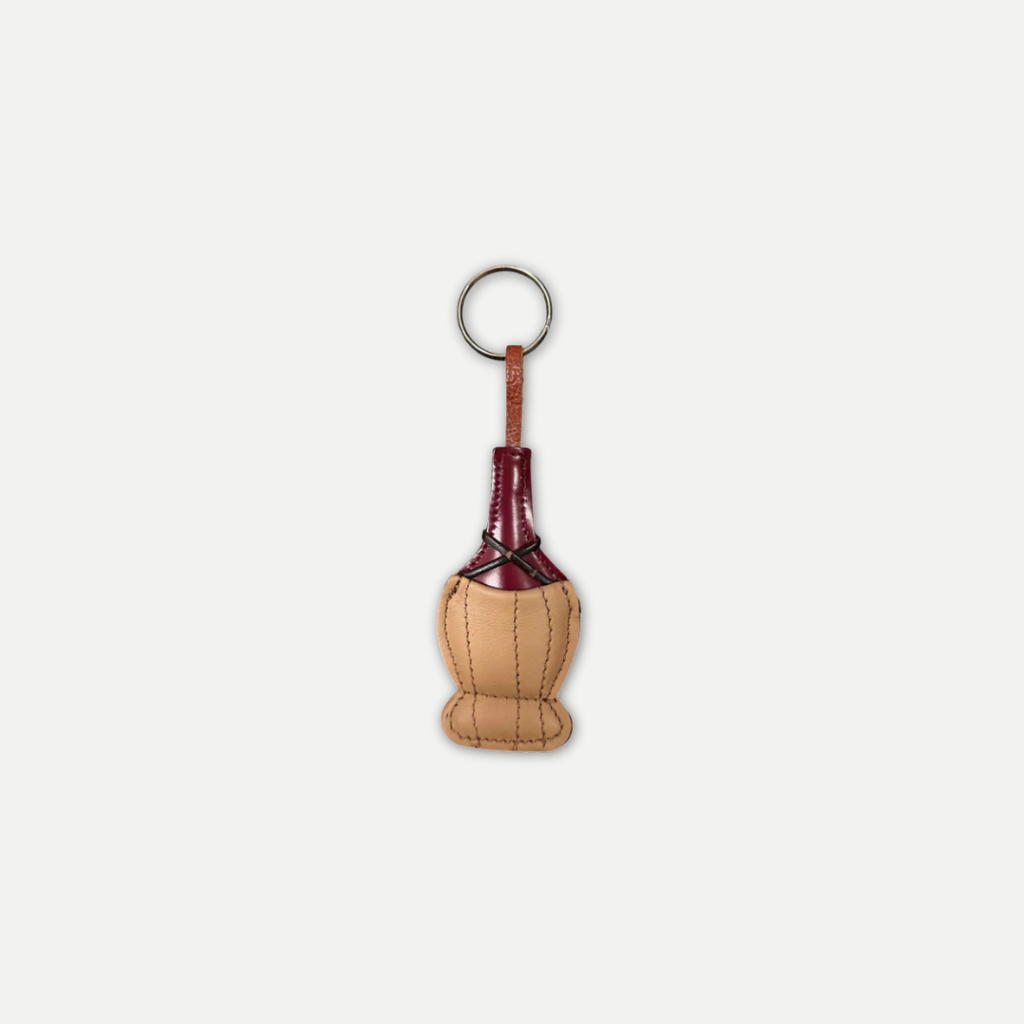 ITALIAN LEATHER KEYCHAIN