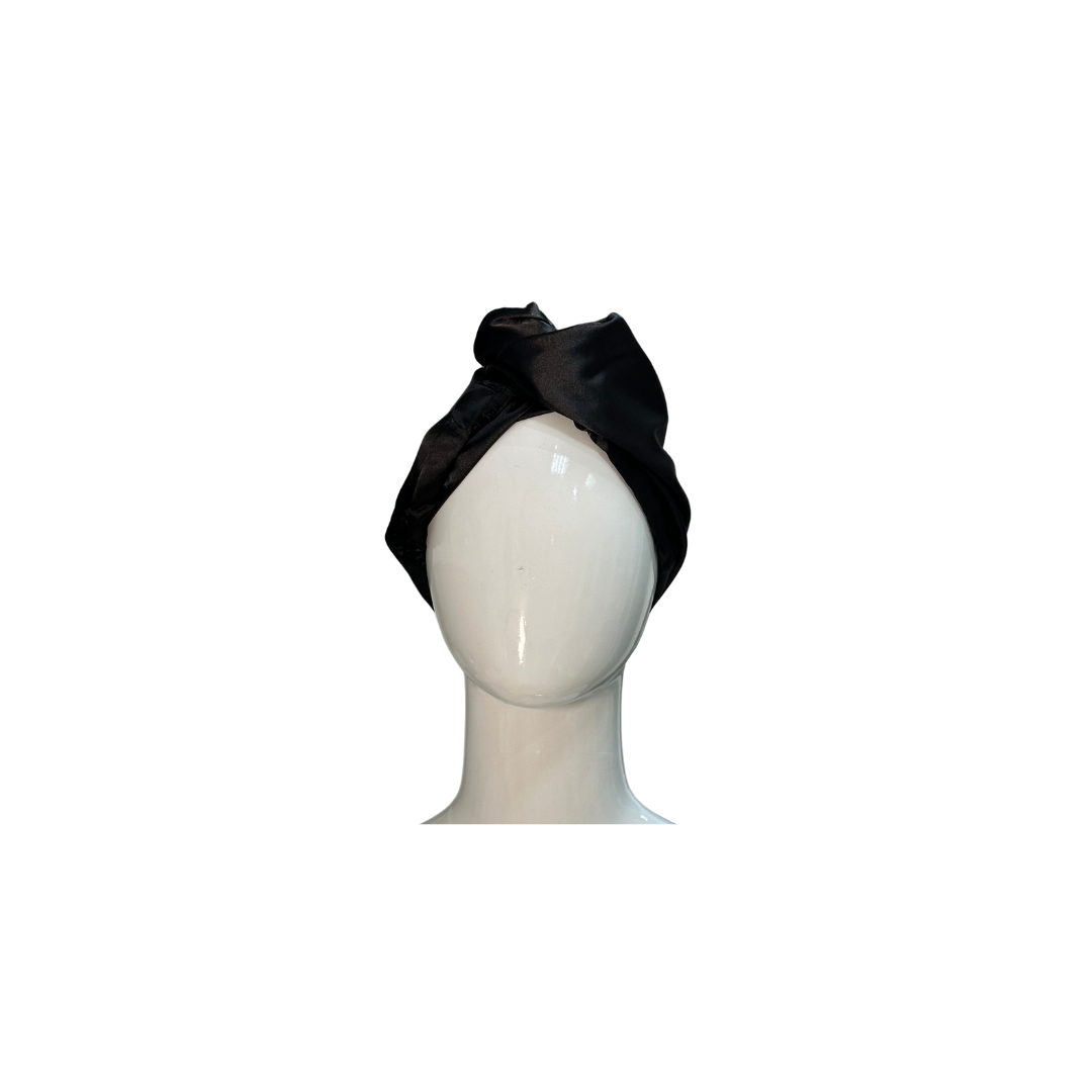 Satin turban hair