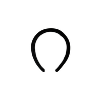 Satin headband