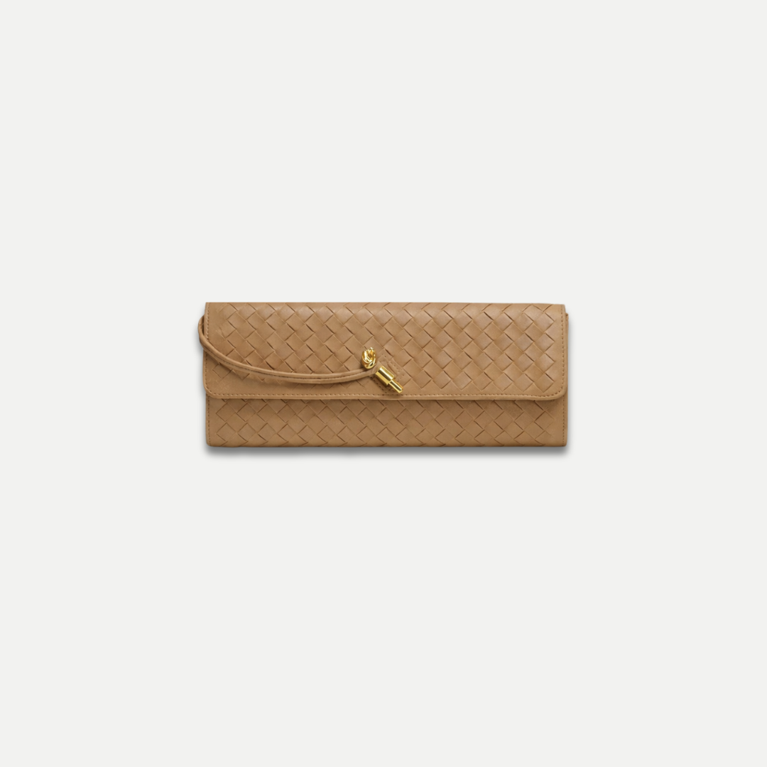 SWEKA WOVEN CLUTCH
