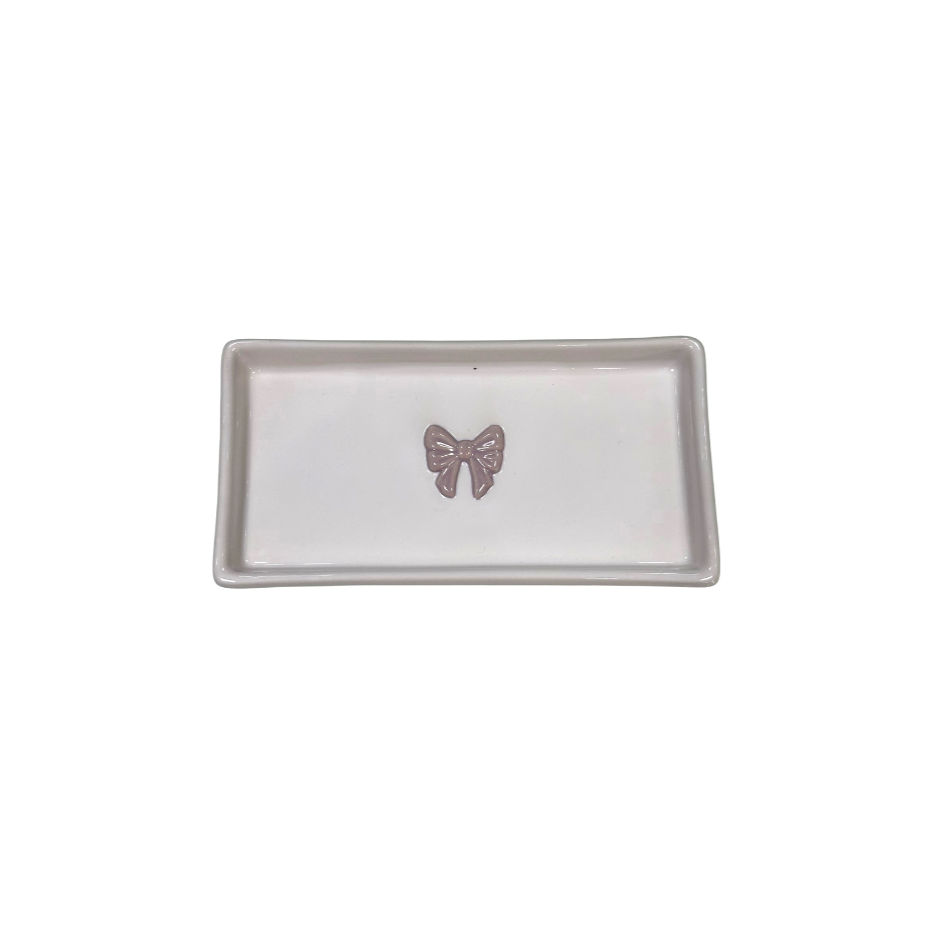 Coquette jewelry plate