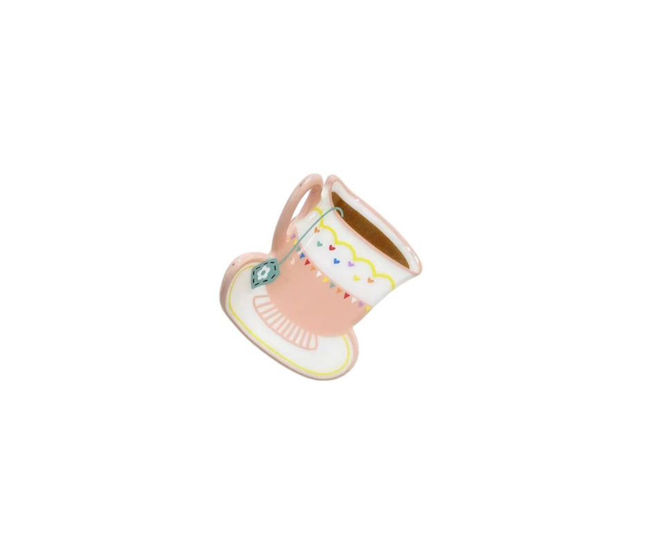 Coffe hair claw
