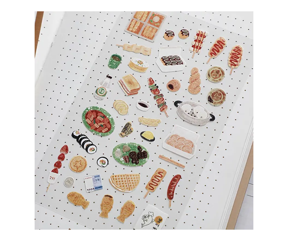 Korean minimalist stickers