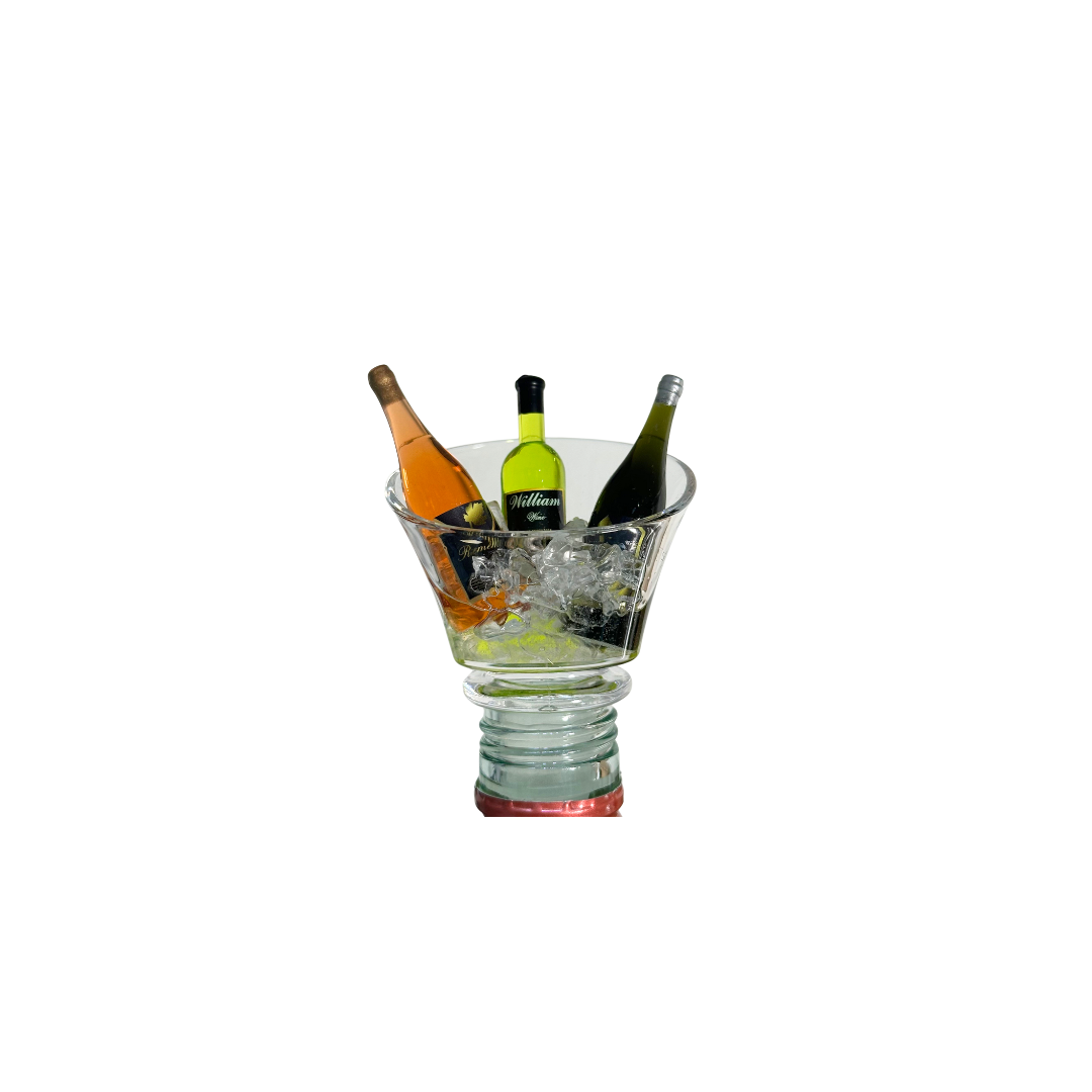 Acrylic bottle topper