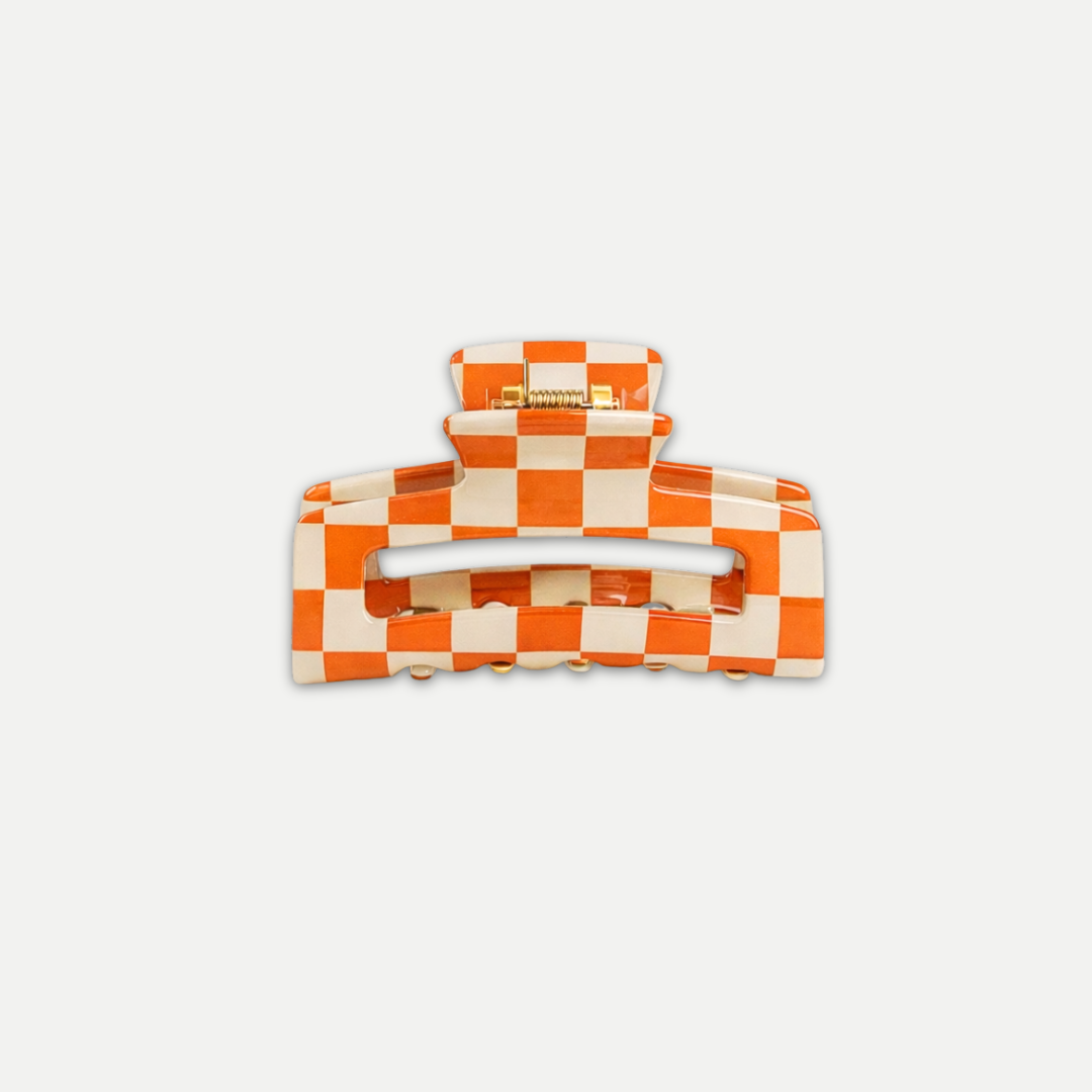 CHECKER HAIRCLAW