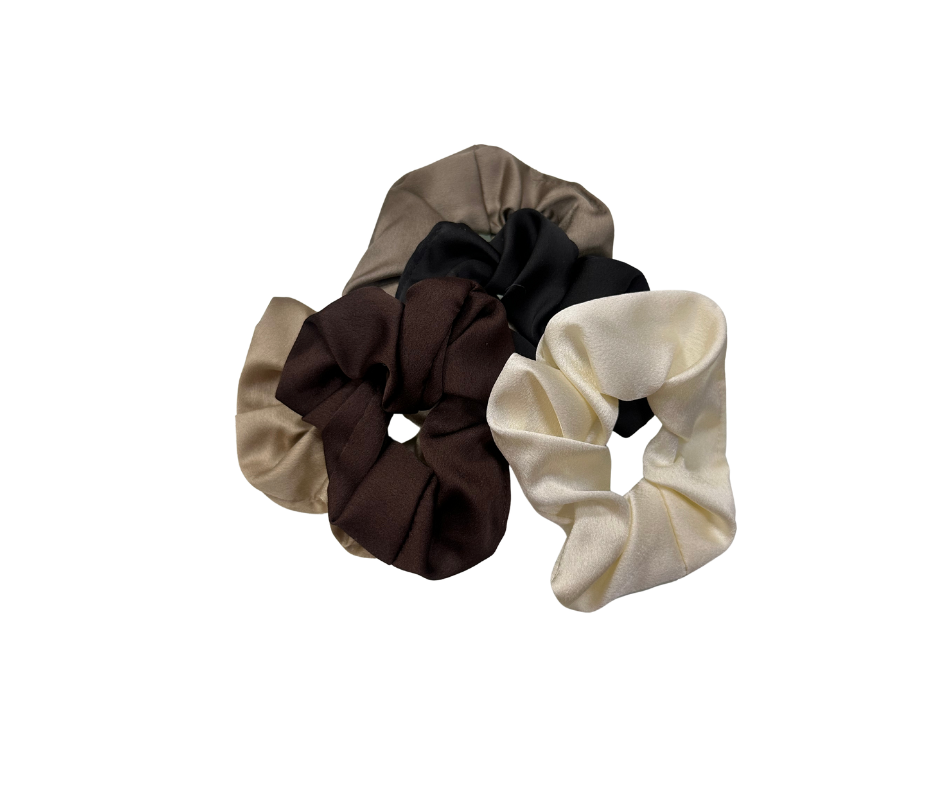 medium satin scrunchie