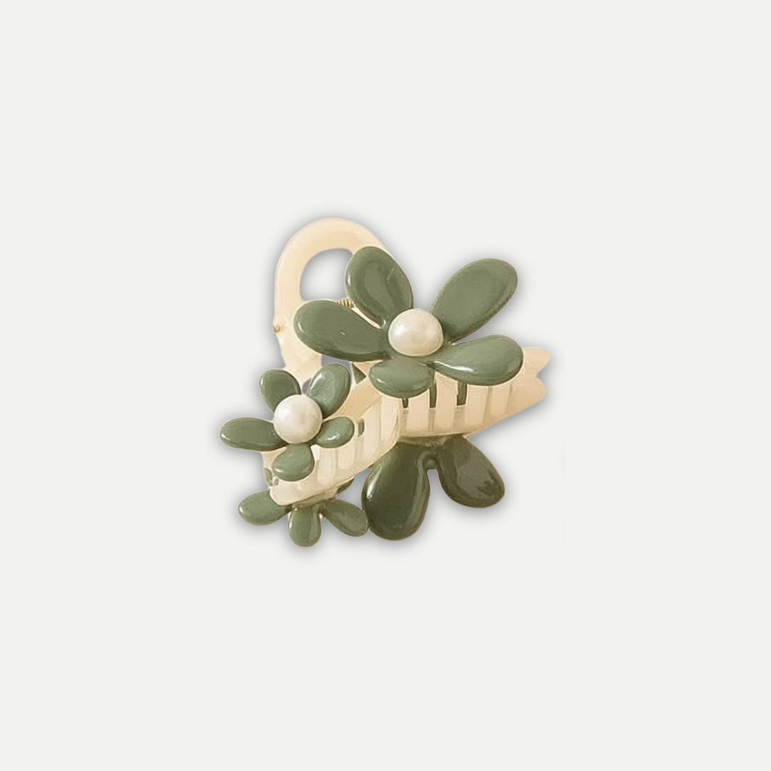 FLOWER HAIRCLAW