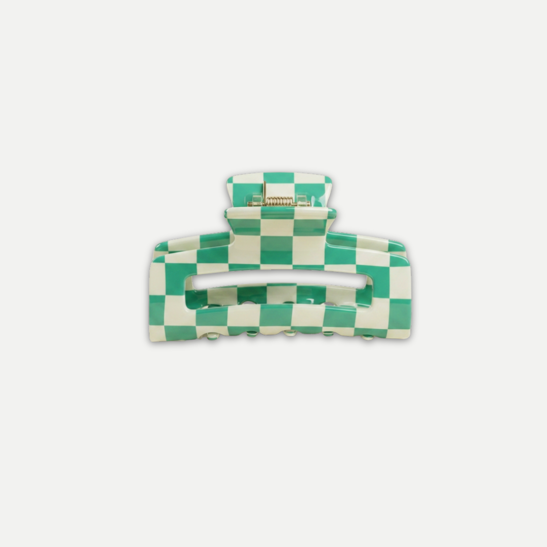 CHECKER HAIRCLAW