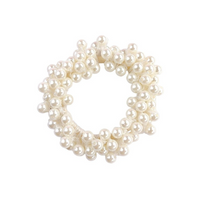 Beaded hair tie
