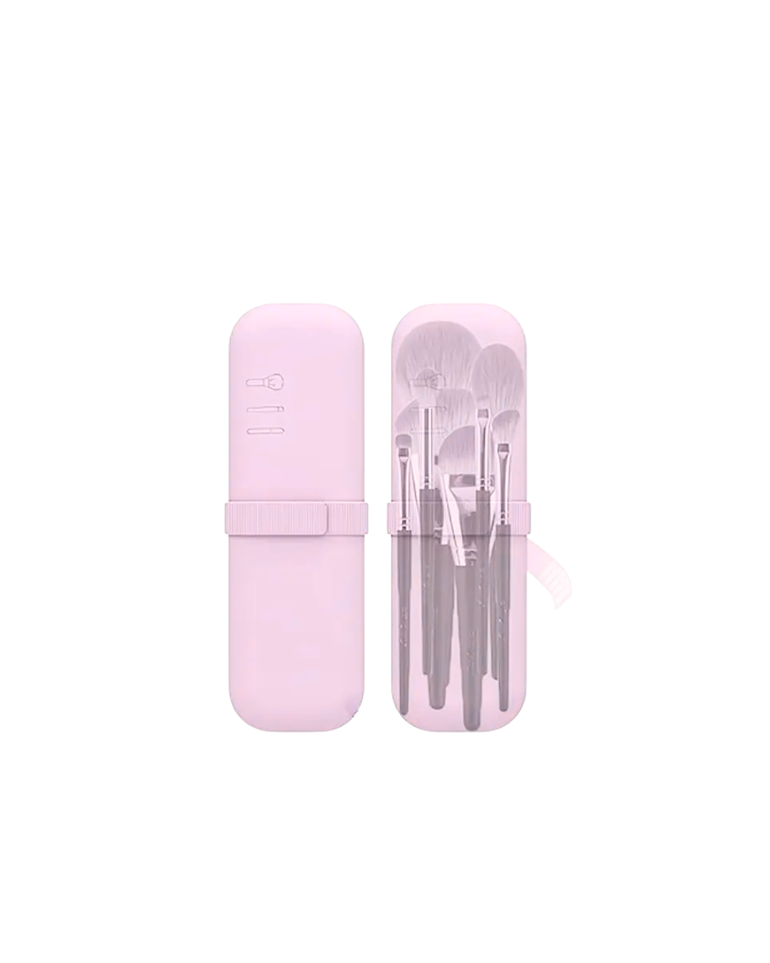 Silicone brush bag