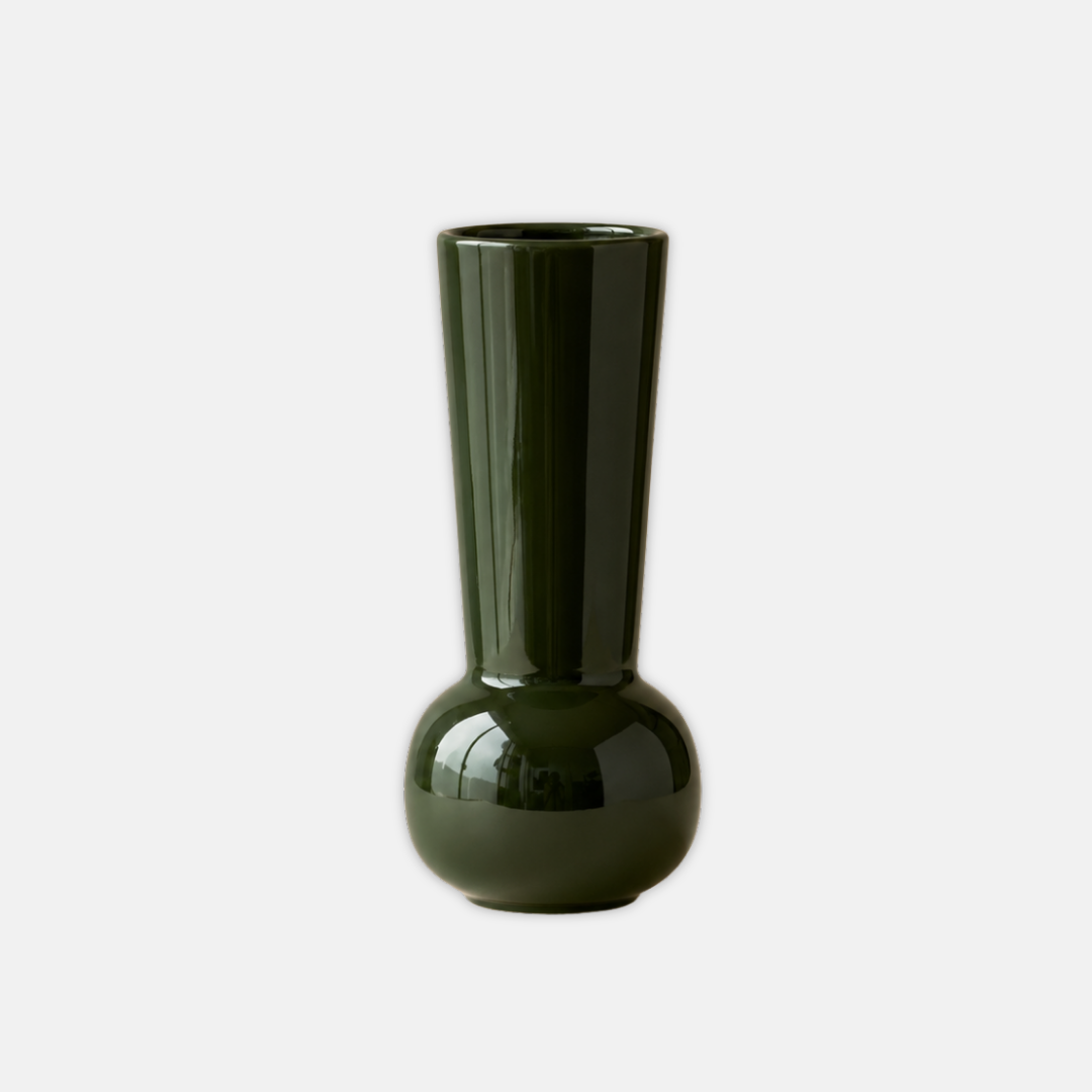 SIMPLE VINTAGE GLASS VASE