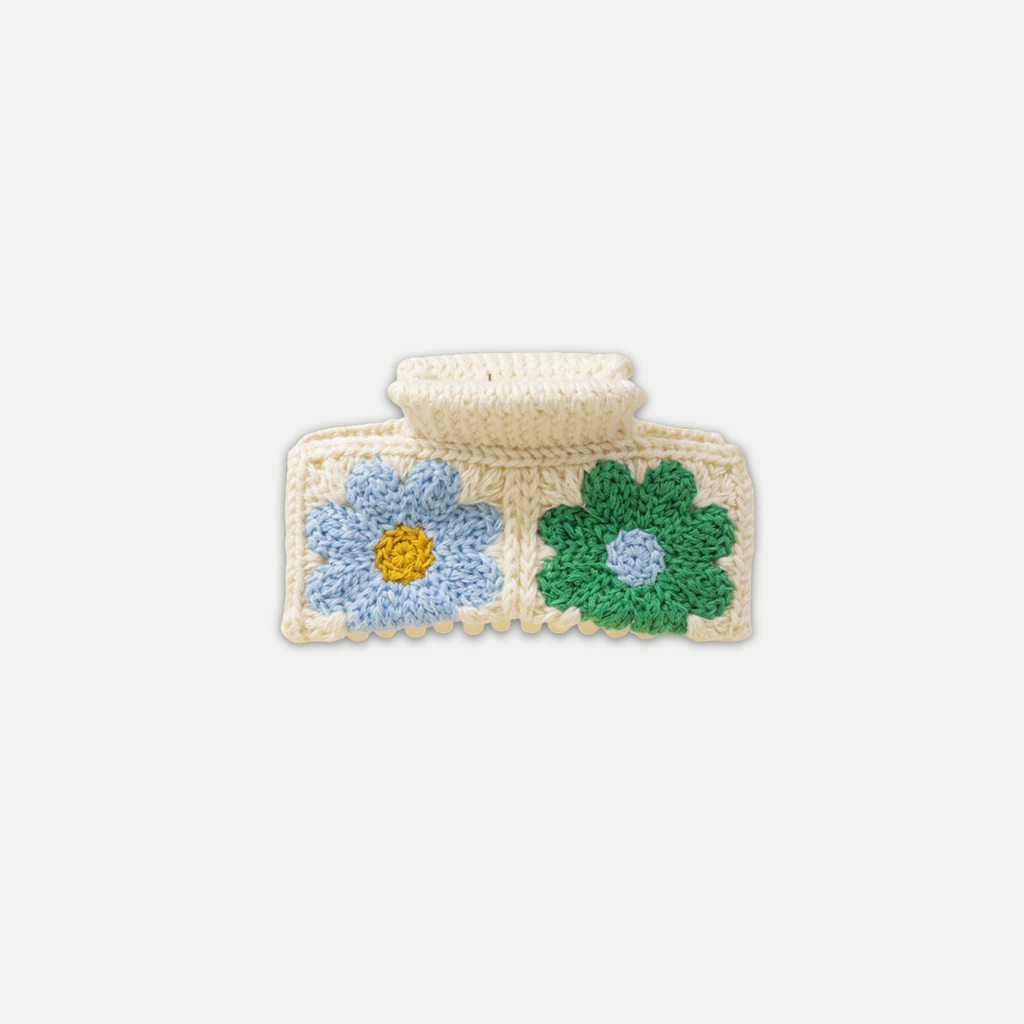 CROCHET HAIRCLAW