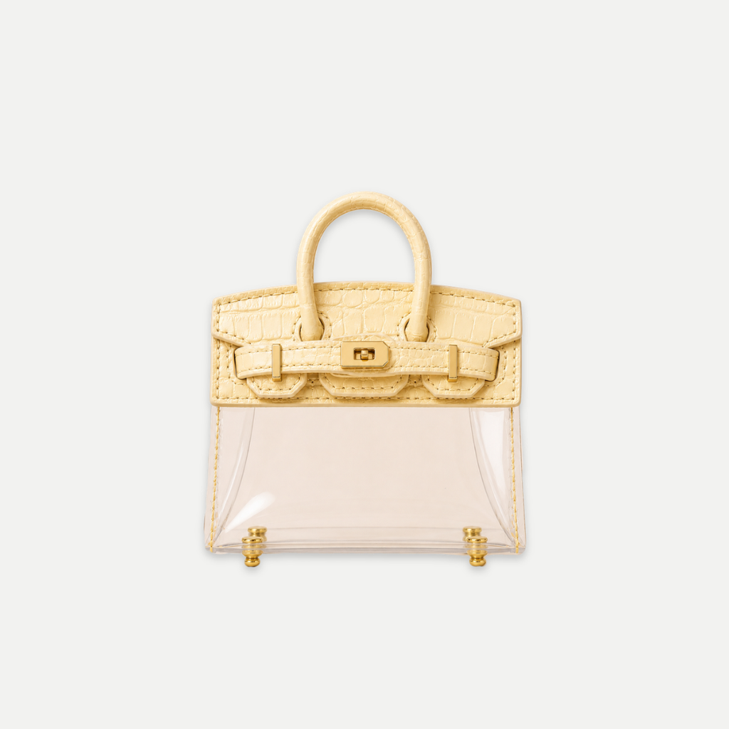 MINI CLEAR BAG CHARM