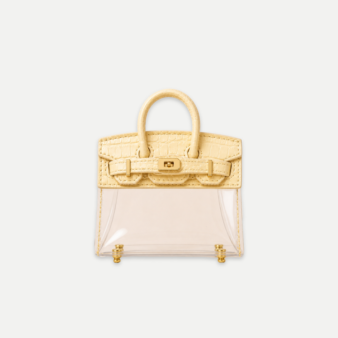 MINI CLEAR BAG CHARM